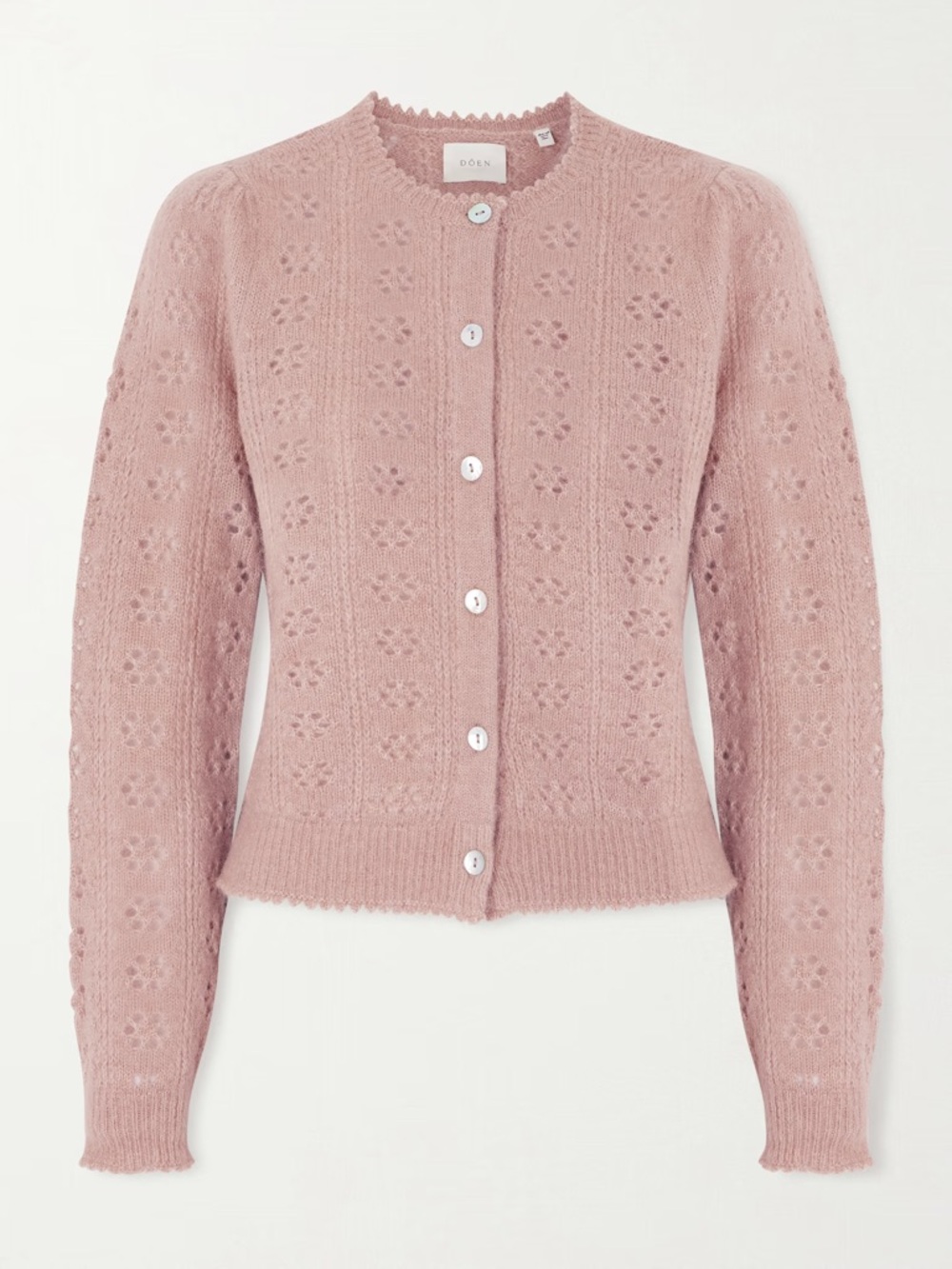 NEW Doen Emery Cardigan in Clay Pink